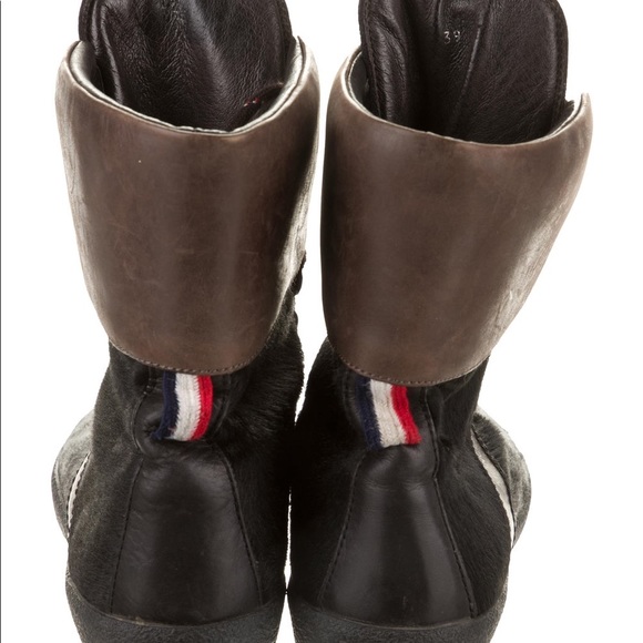 Moncler pony hair boots - Picture 3 of 3
